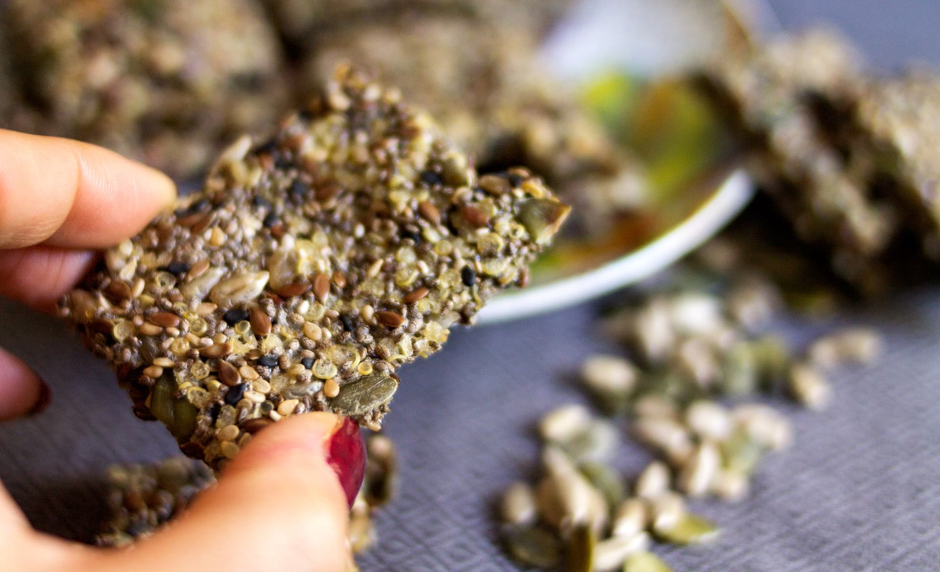 crackers chia