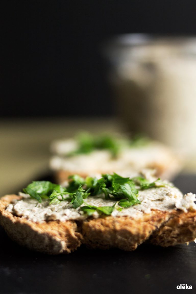 pate de champiñones y nueces