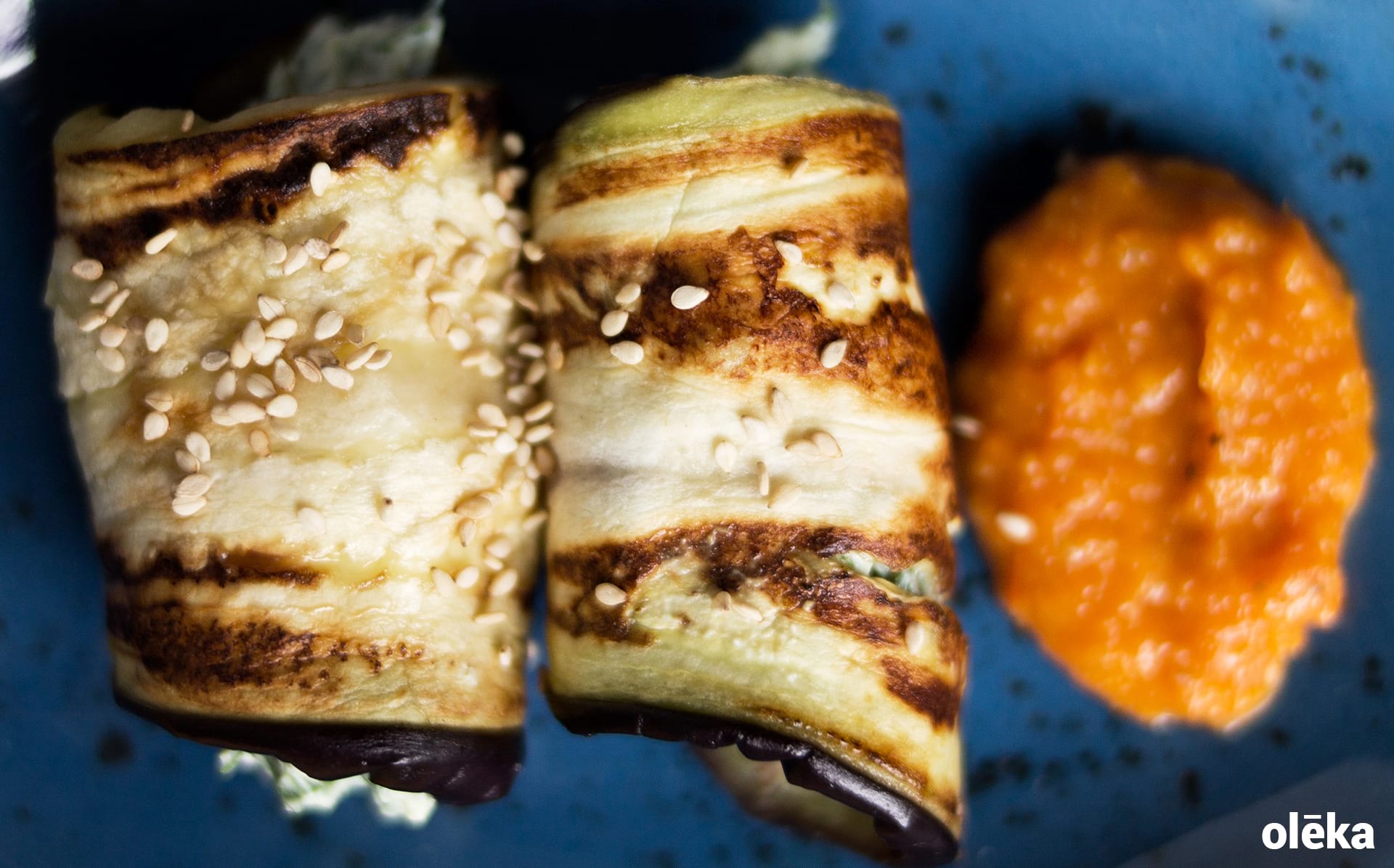 involtini rollitos de berenjena